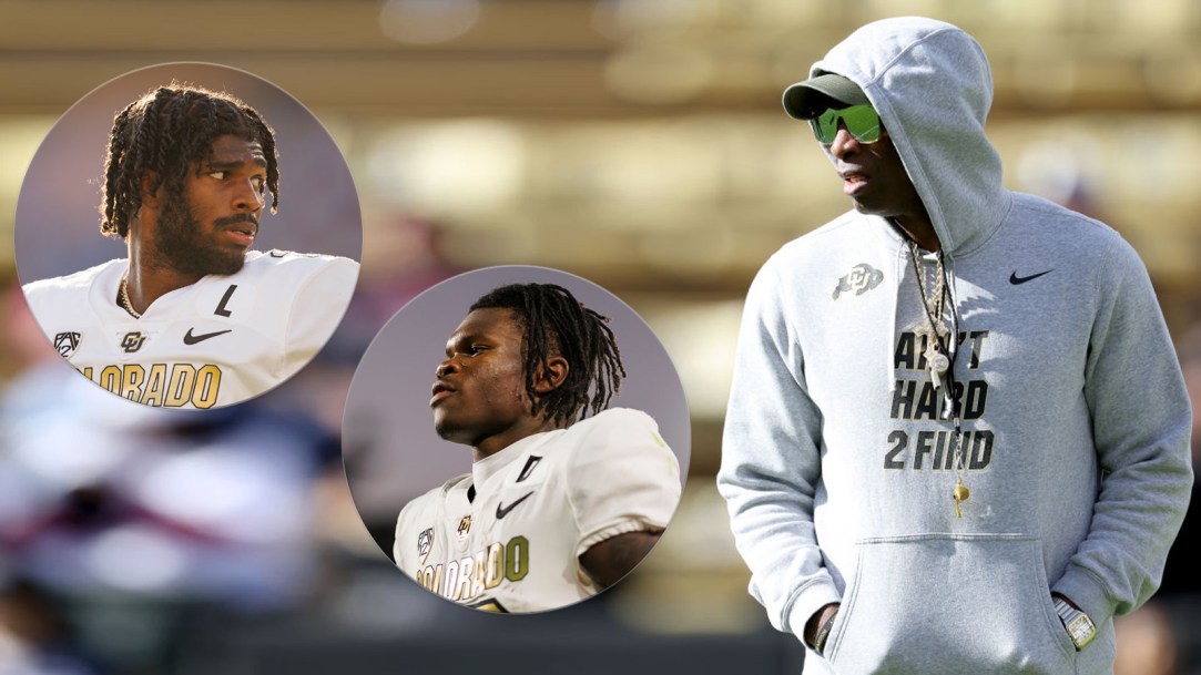 Deion Sanders Shedeur Travis Hunter NFL Draft