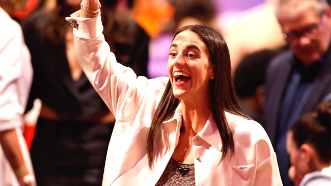 Caitlin Clark at the 2024 WNBA Draft