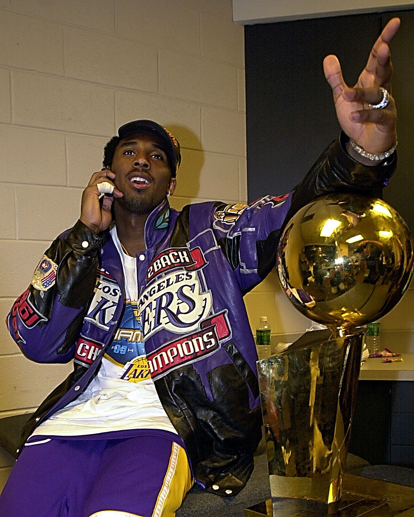 Kobe Bryant Shower Photo
