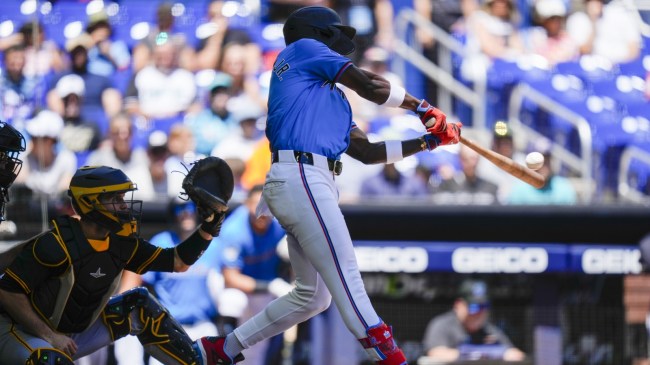 Miami OF Jazz Chisholm hits a HR vs. the Pirates.