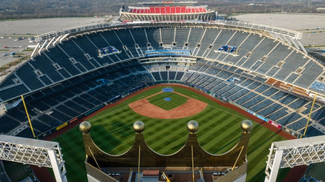 Kauffman Stadium home of the Kansas City Royals and Arrowhead Stadium
