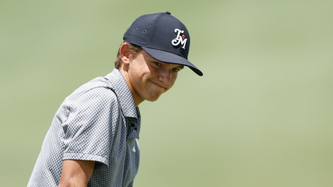 Miles Russell reacts to a shot at the LECOM Suncoast Classic.
