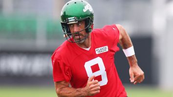 After Months Of Rehab, Podcasts, And Conspiracies, Aaron Rodgers Is Throwing Passes To Garrett Wilson Again