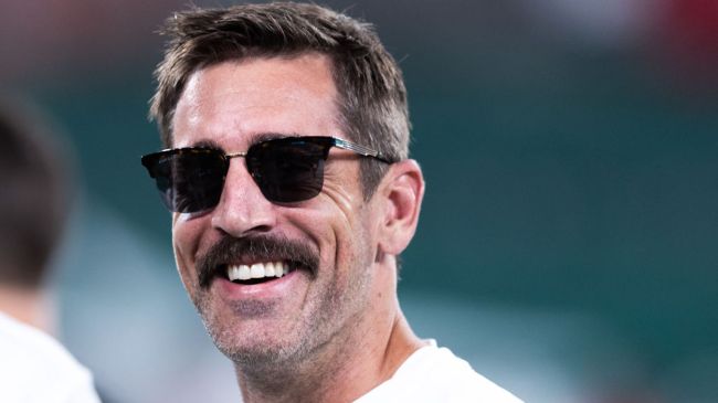 aaron rodgers wearing sunglasses