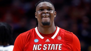 DJ Burns Addresses Potential Pivot To Football After Catching Eye Of NFL Teams During NCAA Tournament