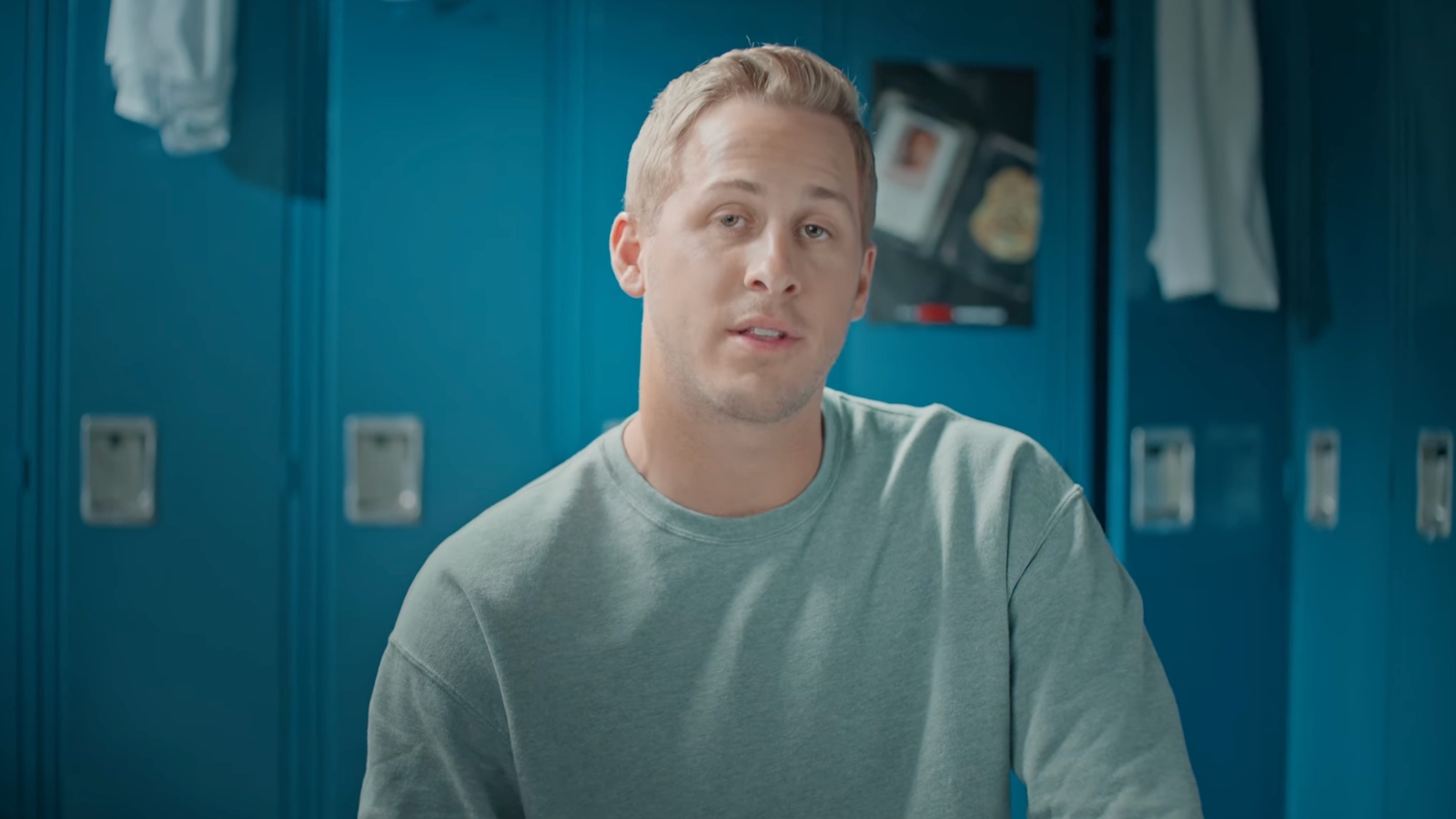 Jared Goff and Axel Foley from Netflix