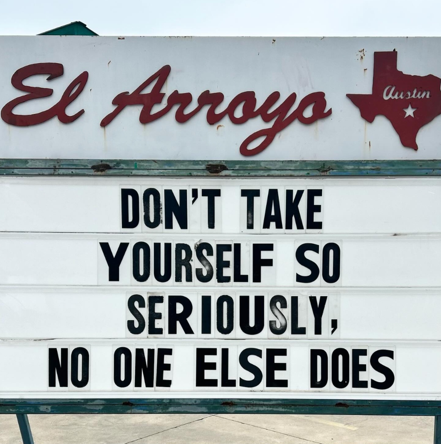 funny meme about taking yourself too seriously 