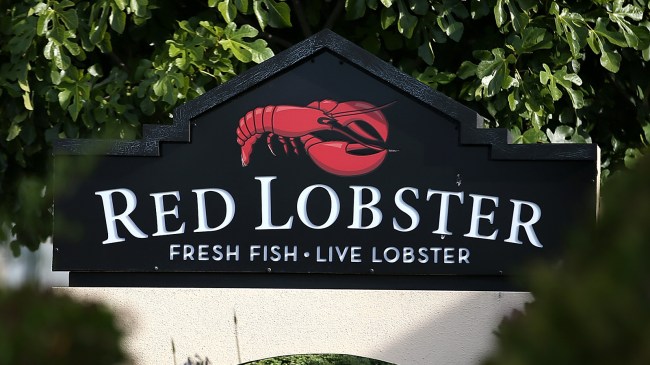 Red Lobster sign