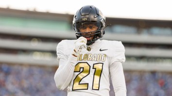 Shilo Sanders Lays Vicious Late Hit After Whistle On His Own Teammate During Colorado Practice