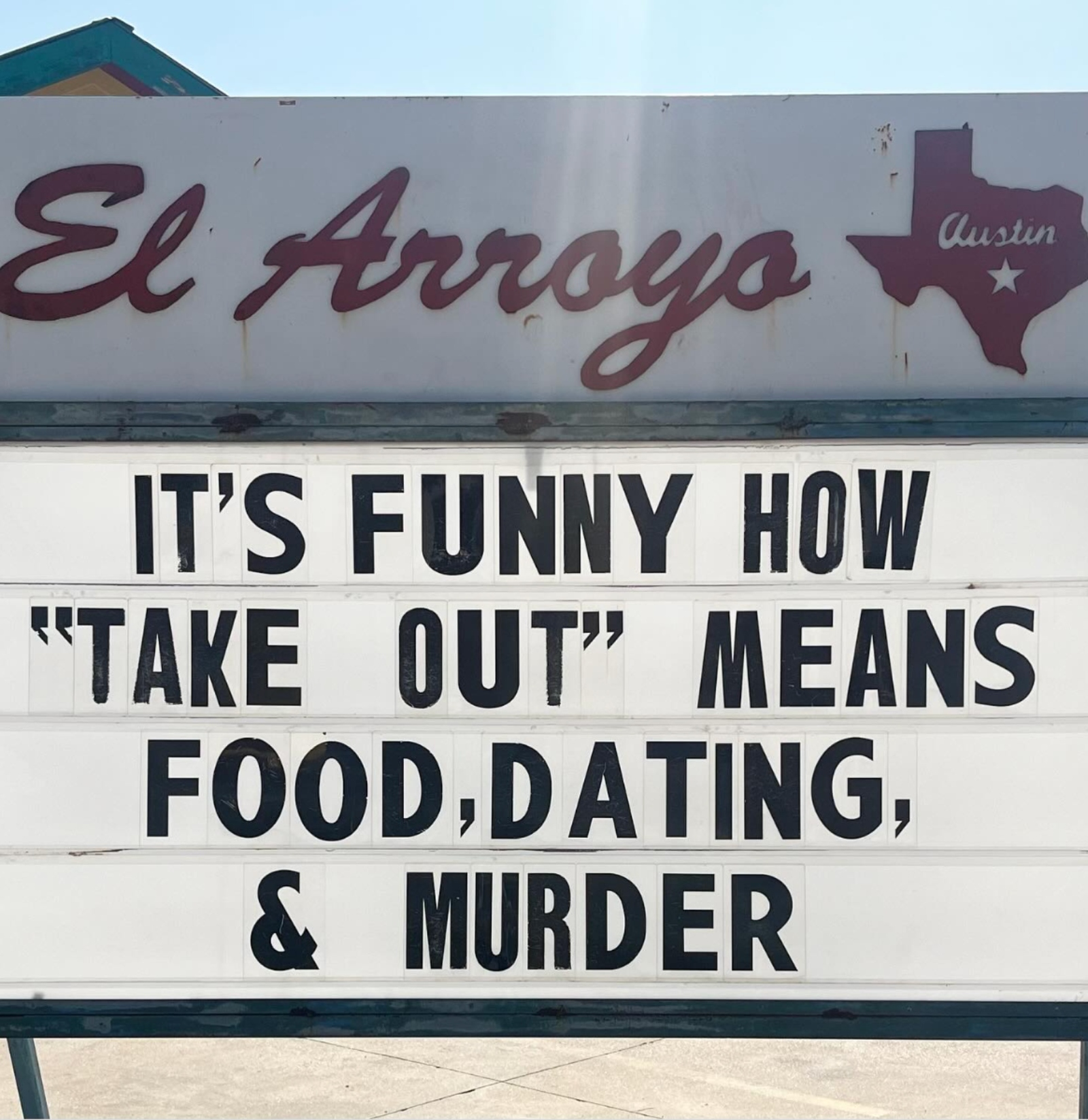 funny meme about the phrase take out