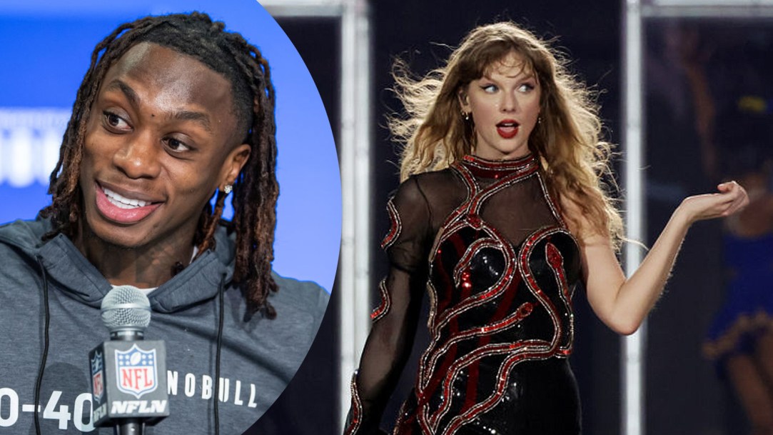 Taylor Swift NFL Draft Chiefs Xavier Worthy