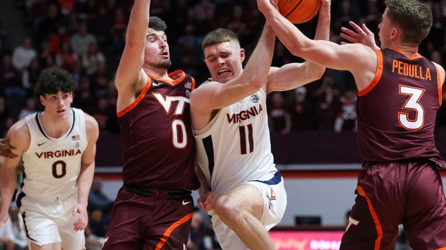 UVA-Virginia Tech basketball game