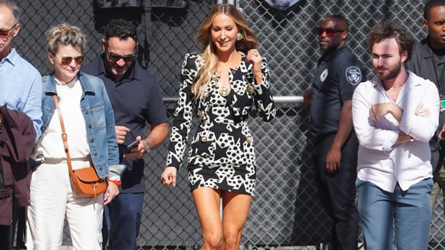 Nikki Glaser is seen arriving at Jimmy Kimmel Live