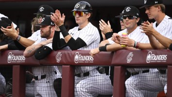Gamecock Outfielder Erases 4 Runs With Game Saving Grand Slam Robbery That Teammates Couldn’t Believe
