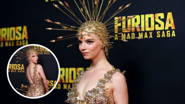 anya taylor joy furiosa premiere dress