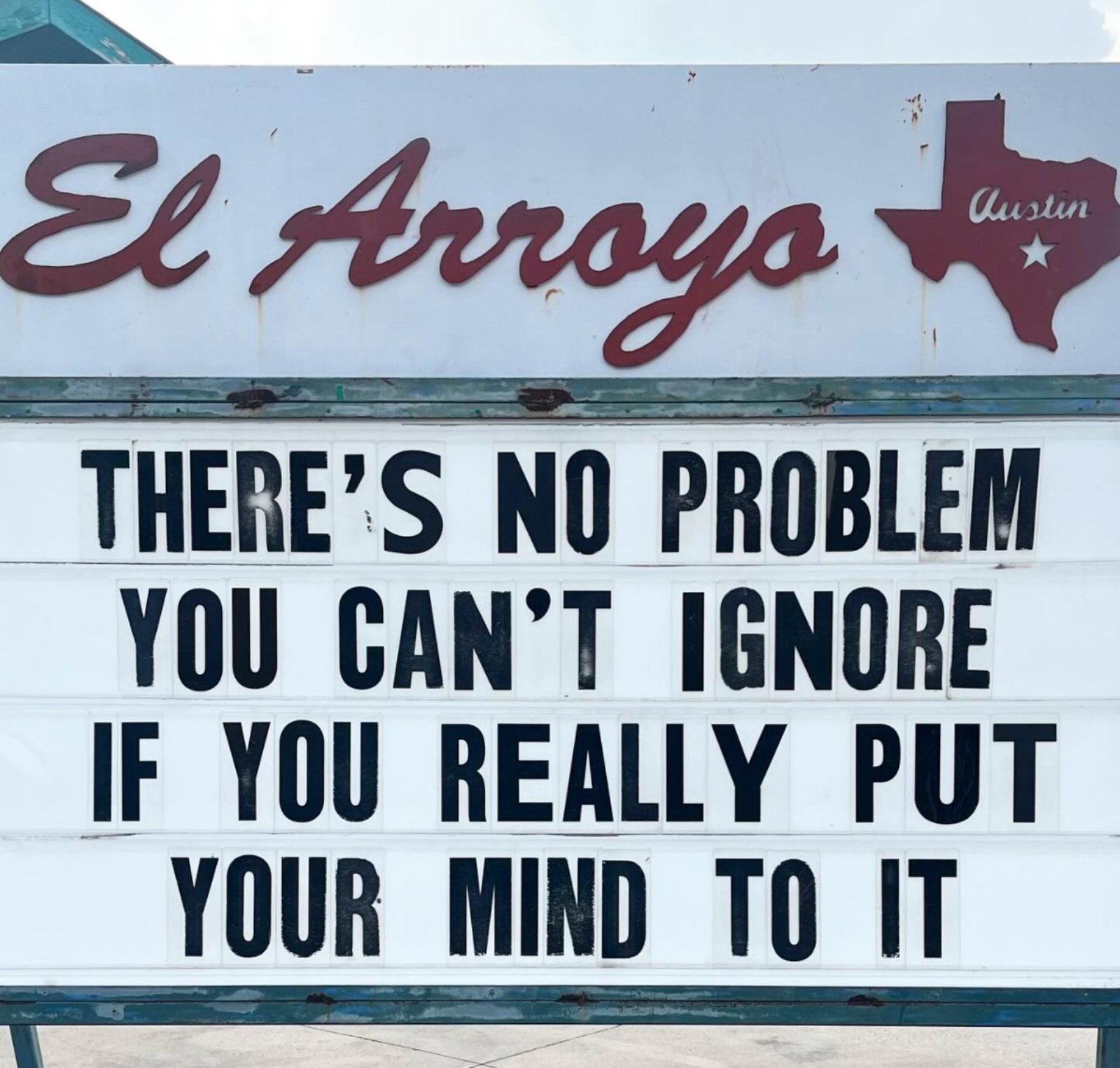 funny meme about ignoring problems