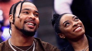 Simone Biles Sends Stern Message To People Who Keep Mocking Her Husband For Not Knowing Who She Was When They Met