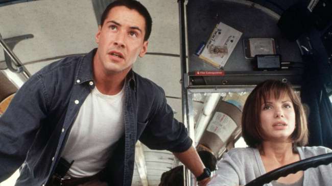 keanu reeves and sandra bullock in speed