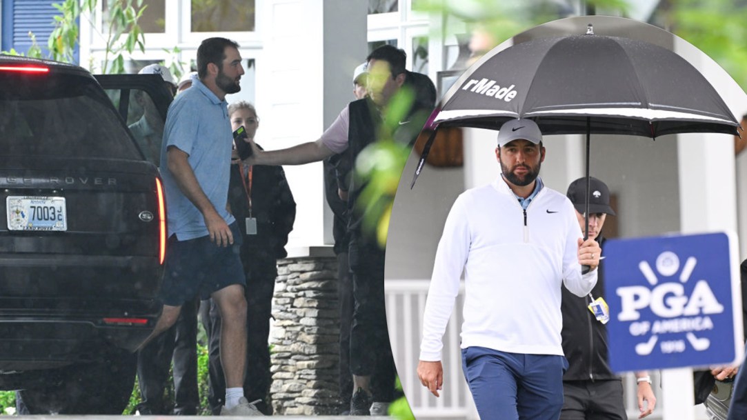 Scottie Scheffler PGA Championship Arrest