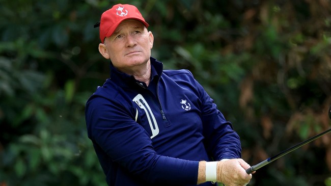 Pro golfer Frank Bensel Jr.