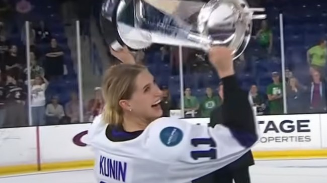 PWHL Minnesota forward Sophia Kunin