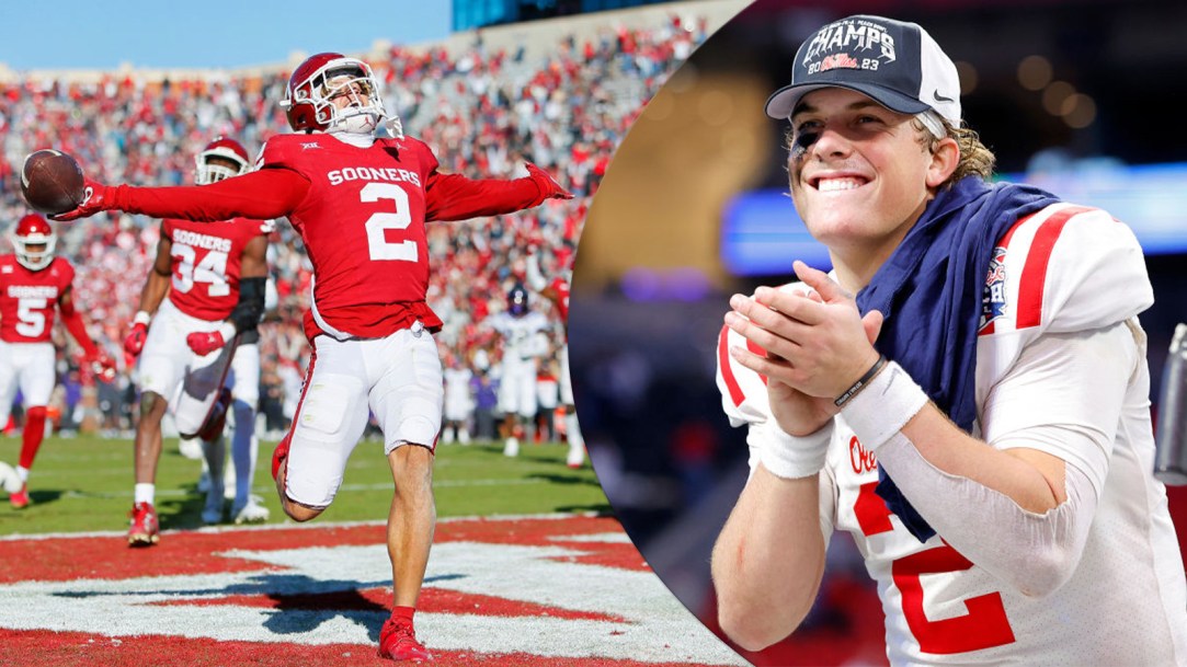 Jaxson Dart Billy Bowman Oklahoma Ole Miss
