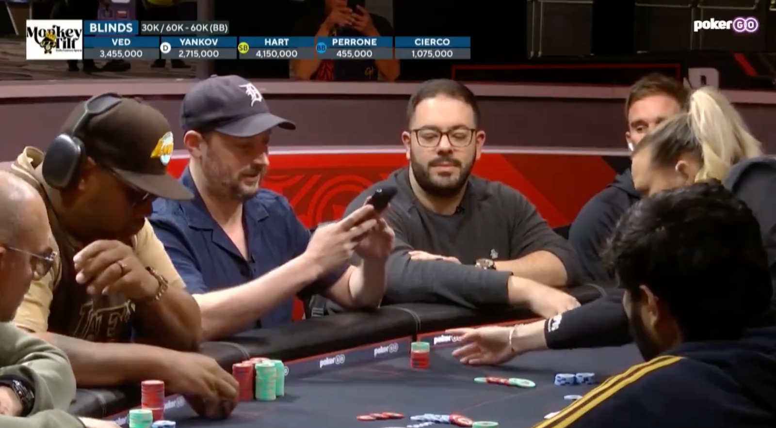 Nate Silver playing WSOP  tournament in Las Vegas