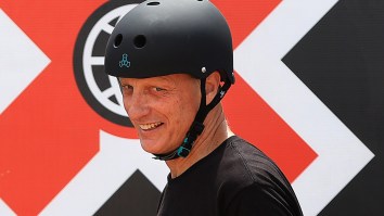 Nine-Year-Old Skateboarder Casually Pulls Off Three 900s In A Row In Front Of Tony Hawk
