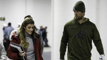 Erin Andrews Called Greg Olsen Out For Looking ‘Completely Trashed’ At Christian McCaffrey’s Wedding