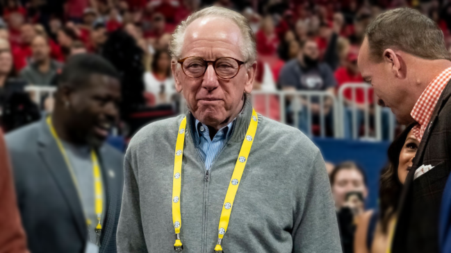 archie manning at sec football game