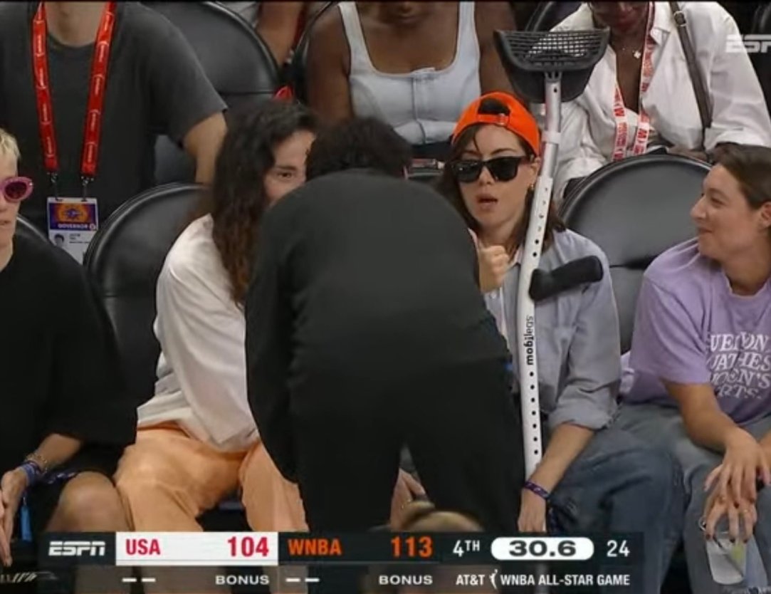 Aubrey Plaza Torn ACL WNBA