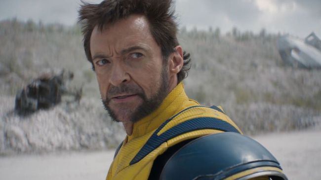 hugh jackman as wolerine in deadpool 3