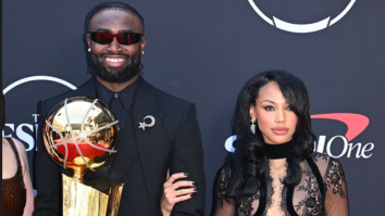 WNBA’s Kysre Gondrezick Stuns In Black Dress While Posing With Rumored Boyfriend Jaylen Brown At ESPYs