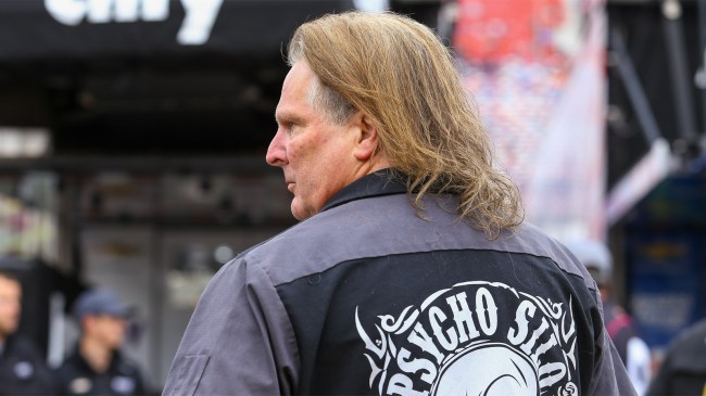 Dirt track hall of famer Scott Bloomquist at Bristol Motor Speedway