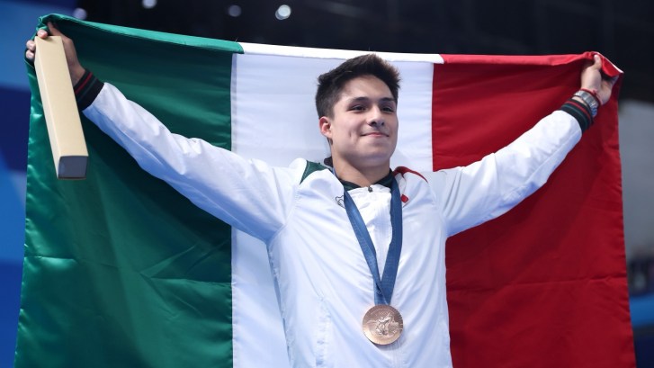Mexican flag at the Summer Olympics