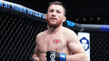 UFC Fighter Gets Heated & Confronts Heckler In The Stands