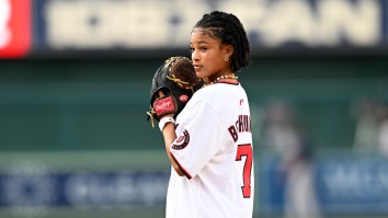 USWNT Star Croix Bethune Blows Out Knee While Throwing Out First Pitch At Nationals Game