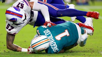 Former NFL Players Calling For Tua Tagovailoa To Retire After Concussion From Damar Hamlin Hit