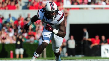 6-6, 250-lb South Carolina Freshman Draws Jadeveon Clowney Comps After 1st College Game