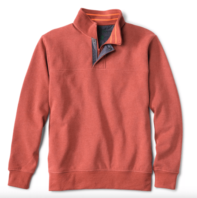 Signature Quarter-Zip Sweatshirt; shop outerwear during Orvis Fall Sale