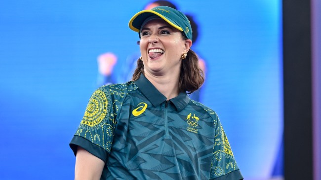 Raygun competes during Breaking Olympic Games Paris