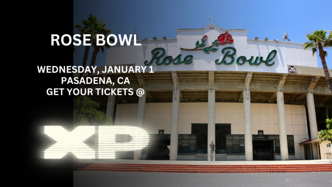 Get tickets for the Rose Bowl at XP