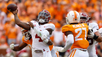 Jalen Milroe’s Dad Swears At Tennessee Fans During Heated Confrontation Over His Son’s Poor Play