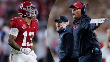 Kalen DeBoer Gives Free Pass To Alabama Captain For Slamming QB’s Helmet And Throwing Tantrum