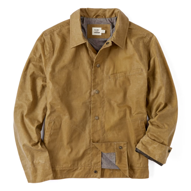 Flint and Tinder - The James Waxed Snap Jacket