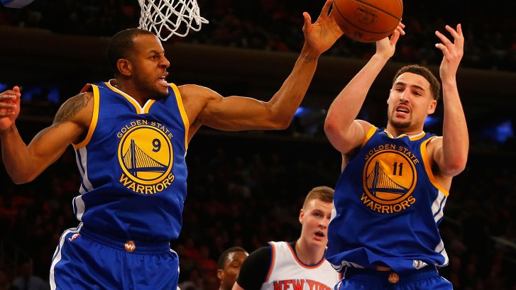 Klay Thompson And Andre Iguodala