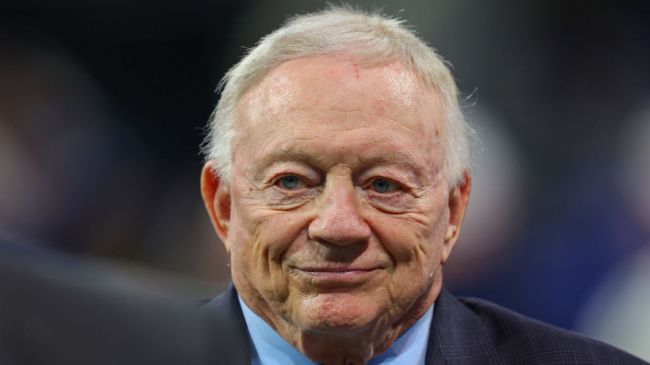 close up of jerry jones