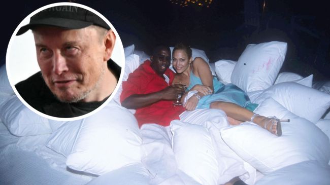 elon musk jennifer lopez diddy