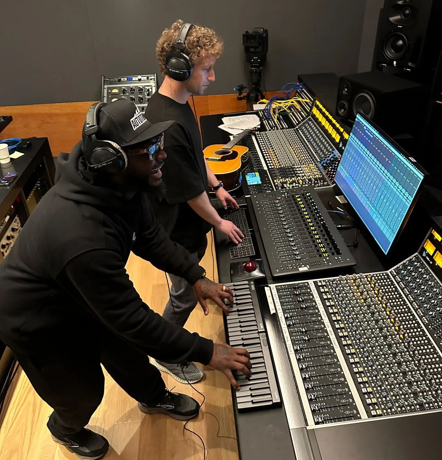 Mark Zuckerberg and rapper T-Pain