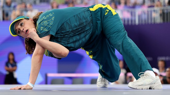 Australian breakdancer Raygun at the Olympics